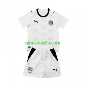 Camisolas de futebol Egito Criança Equipamento Alternativa World Cup 2026 Manga Curta